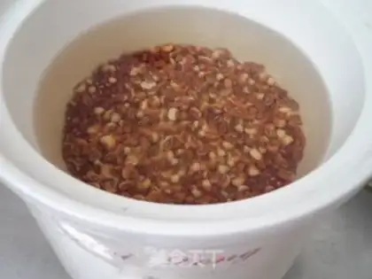 Make Twin bean rice soup step 2
