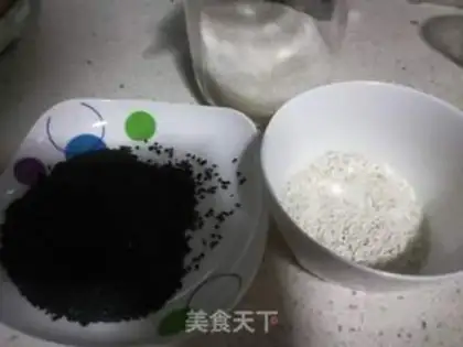 Make Black sesame paste step 1