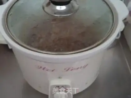 Make Twin bean rice soup step 3
