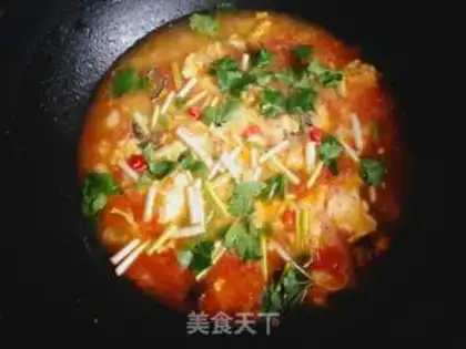 Make Western red soup step 11