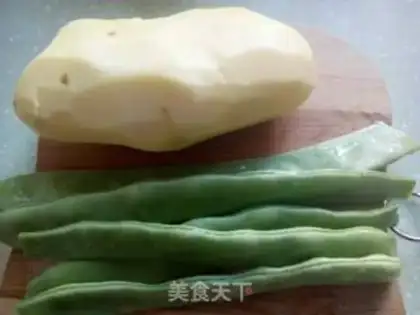 Make Potato beans step 0