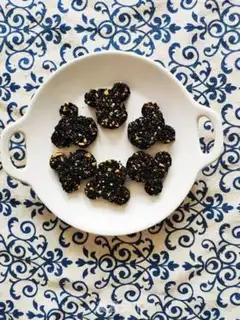 Make Black sesame cake step 6