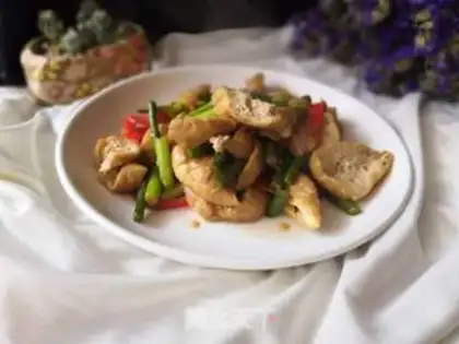 Make Soy tofu and garlic step 5