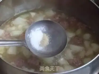 Make Poongullion soup step 7