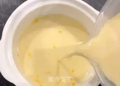 Make Caramel pudding step 2