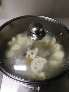Make Lotus spinal soup step 5