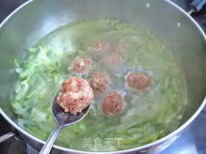 Make Beefball radish soup step 7