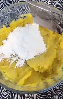 Make Cheese melon ball step 3