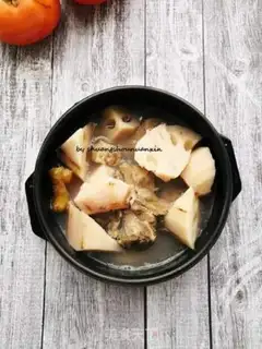 Make Lotus spinal soup step 6