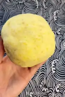 Make Cheese melon ball step 4
