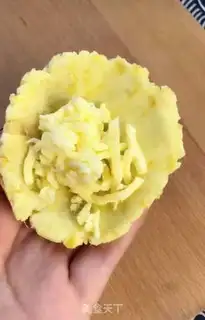 Make Cheese melon ball step 5