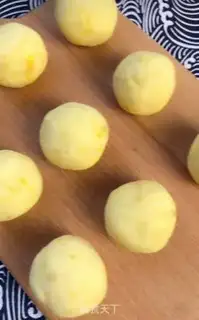 Make Cheese melon ball step 6