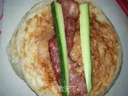 Make Hand grab cake step 10