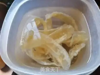 Make Sydney gel, sea cucumber soup step 0