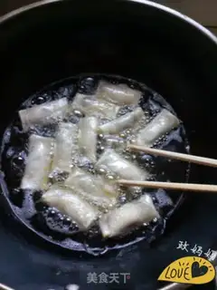 Make Spring rolls step 3