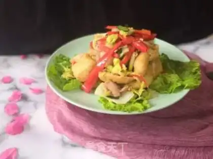 Make Tofu fried cabbage step 0