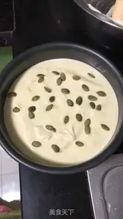 Make A fan of bean sprouts step 5