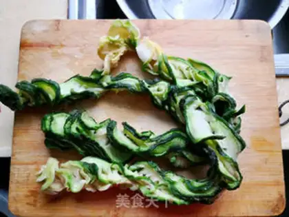 Make Dry radish step 1