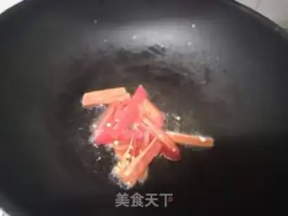 Make Tofu fried cabbage step 3