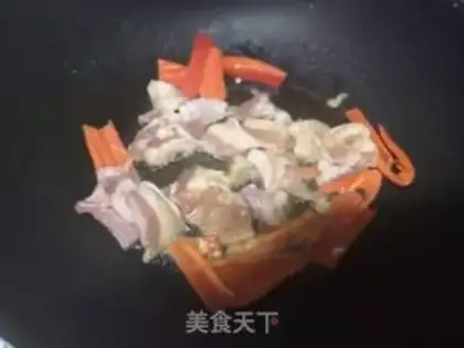 Make Tofu fried cabbage step 4