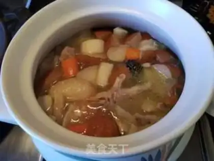Make Sydney gel, sea cucumber soup step 9