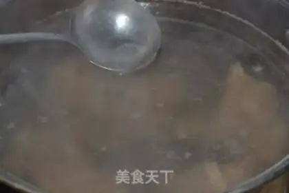Make Beef bubbles step 1