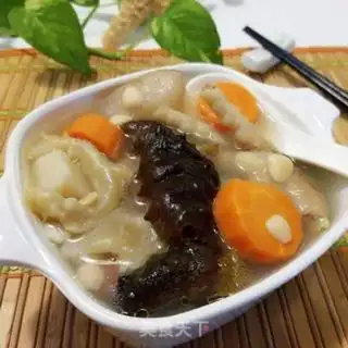 Make Sydney gel, sea cucumber soup step 10
