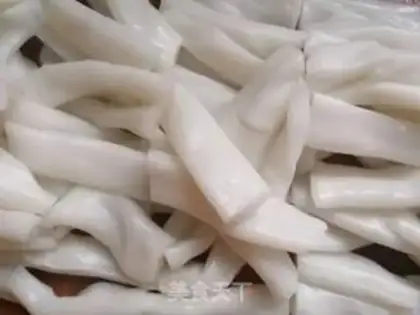 Make Scrambled intestine powder step 0