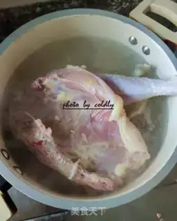 Make White chicken step 1