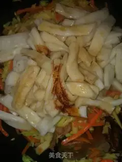 Make Scrambled intestine powder step 3
