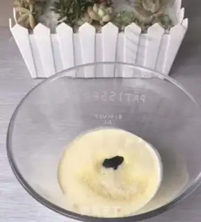 Make Christmas tree cake step 7