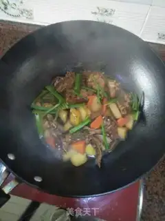 Make Potato chicken step 6
