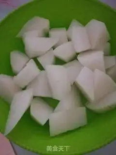 Make Cow and corn radish step 0