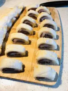 Make Donkey rolls step 6