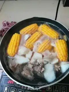 Make Cow and corn radish step 2