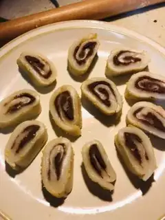 Make Donkey rolls step 8