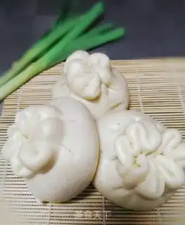 Make The yellow rice bun step 9