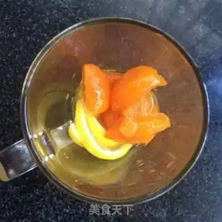 Make Honey gold orange lemon tea step 3
