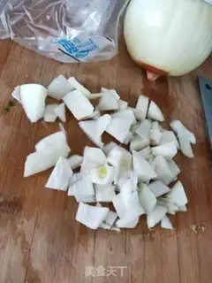 Make Cream-breed beef powder step 3