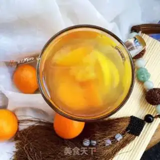 Make Honey gold orange lemon tea step 5