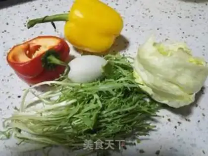 Make Vegetable salad step 0