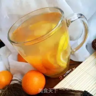 Make Honey gold orange lemon tea step 6