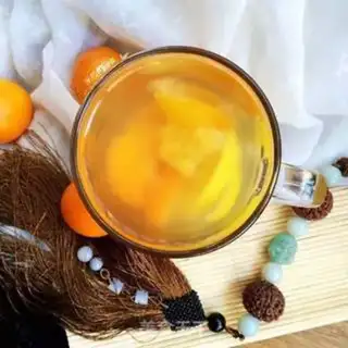 Make Honey gold orange lemon tea step 7