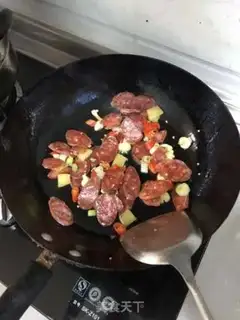 Make Sailor fried sausage step 3