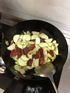 Make Sailor fried sausage step 4