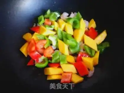 Make Mango shrimp step 9