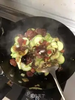 Make Sailor fried sausage step 5