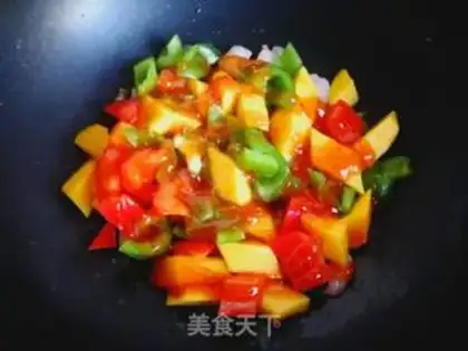 Make Mango shrimp step 10