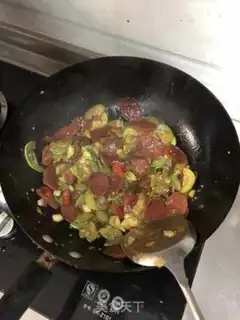 Make Sailor fried sausage step 6