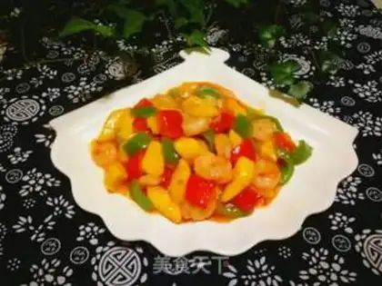 Make Mango shrimp step 13